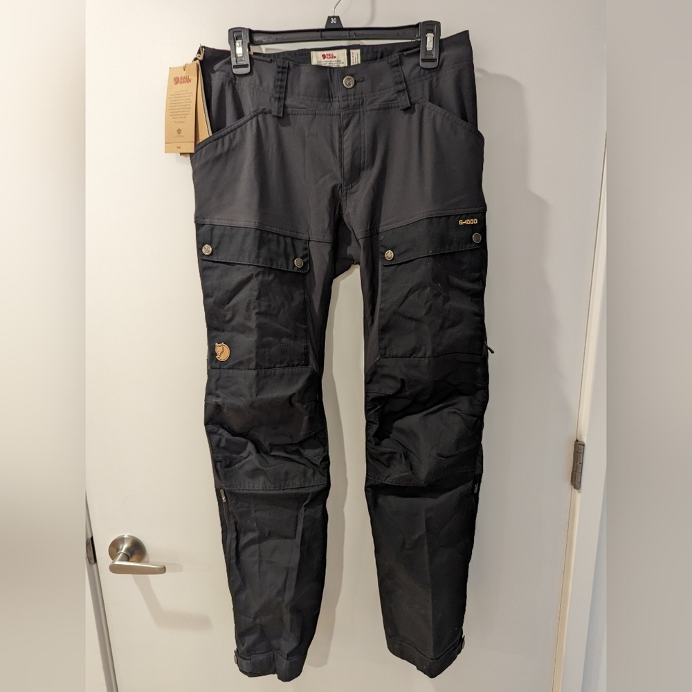 Fjallraven KEB Trousers Men’s size 30, 31 waist, 32 length black pants
